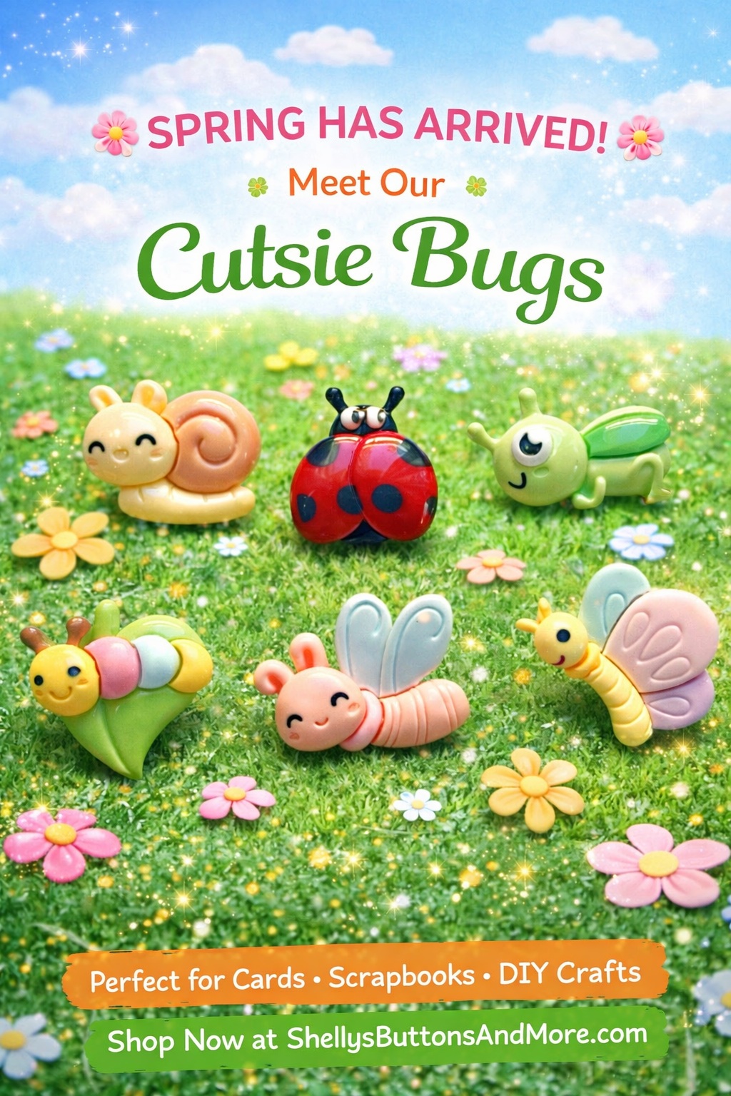 cutsie bugs embellishment set where to buy craft buttons for sewing and diy projects