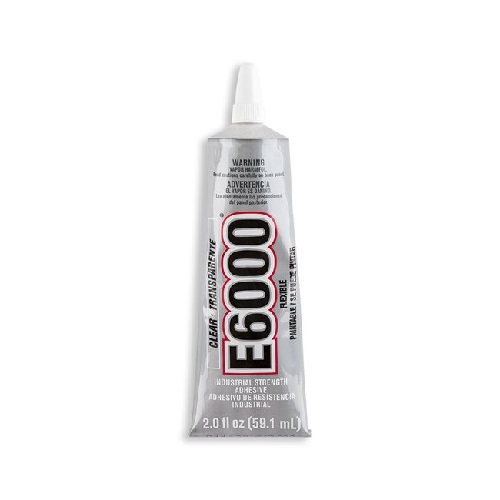 E6000 Industrial Adhesive Medium Viscosity Clear 2 oz.