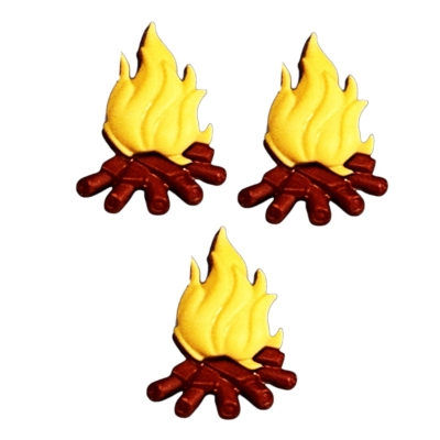 campfire Campfire buttons bulk wholesale pack of 144 camping craft buttons