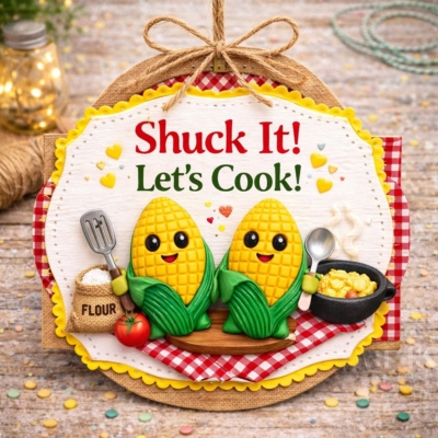 corn button craft ideas