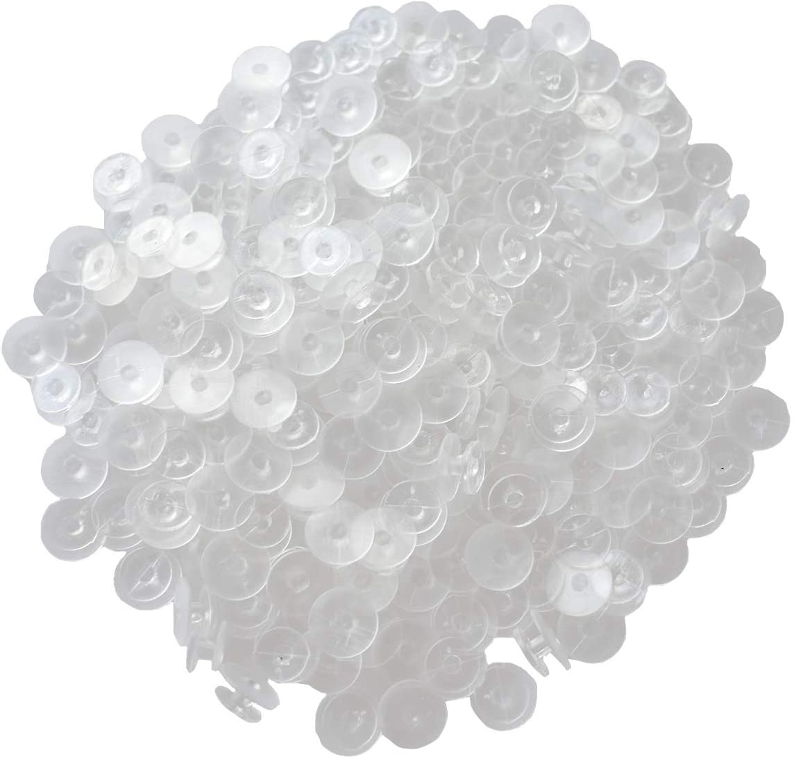 Shoe Charm Blanks - 12mm Clear Back Buttons for Crocs - Make your own shoe  charms! - with 10mm Glue Pad - 20 pcs set