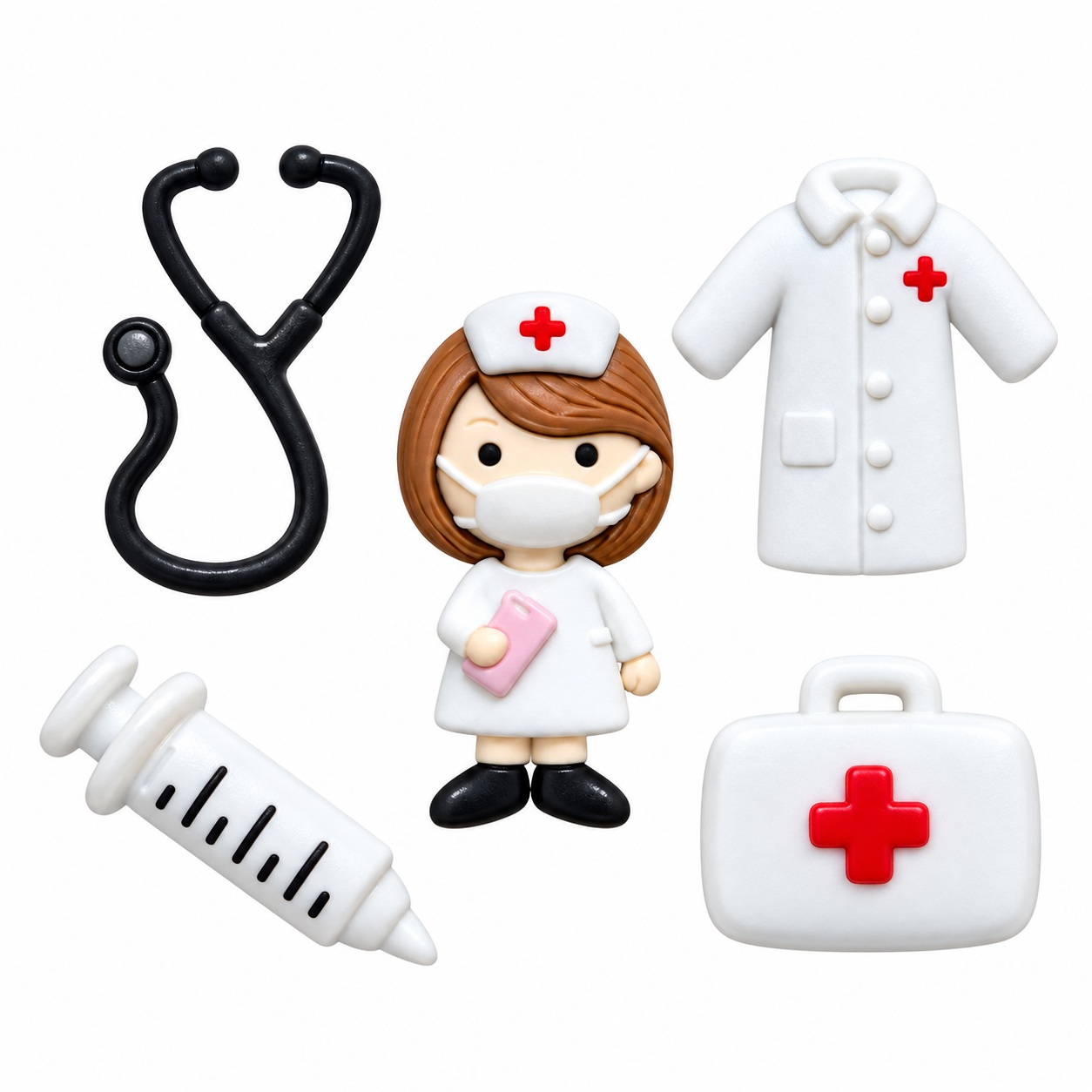 Office Visit Medical Craft Embellishment Set Office Visit Craft Embellishment Set.