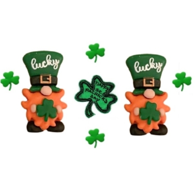 16 oz. Bulk 50 Ct. Happy St. Paddy's Day Green Shamrock Disposable