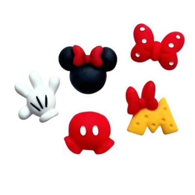 all-about-minnie-embellishment-set.jpg All About Minnie embellishment set featuring character-inspired bows, gloves, shoes, and themed craft embellishments on a white background.