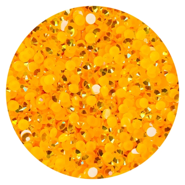 Crystal Stones Embellishments - Tangerine