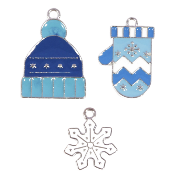 Winter Charm Set -  3 per pkg