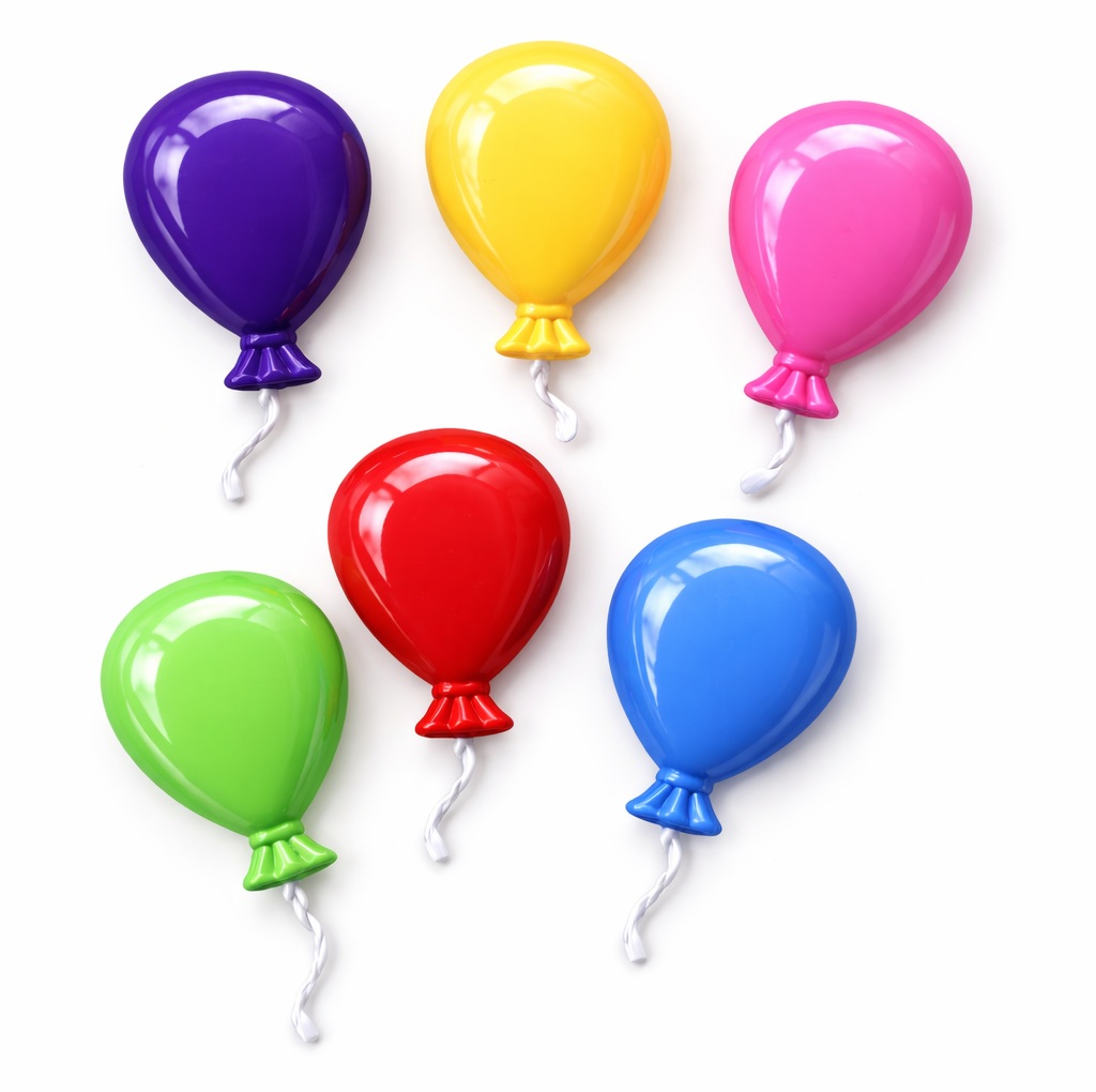 Balloon Craft Buttons – Colorful Party & Birthday Sewing Buttons