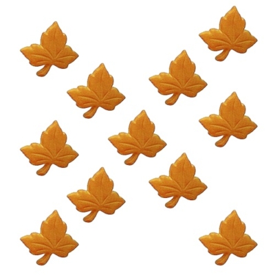 Golden Autumn Leaves - 11 pieces